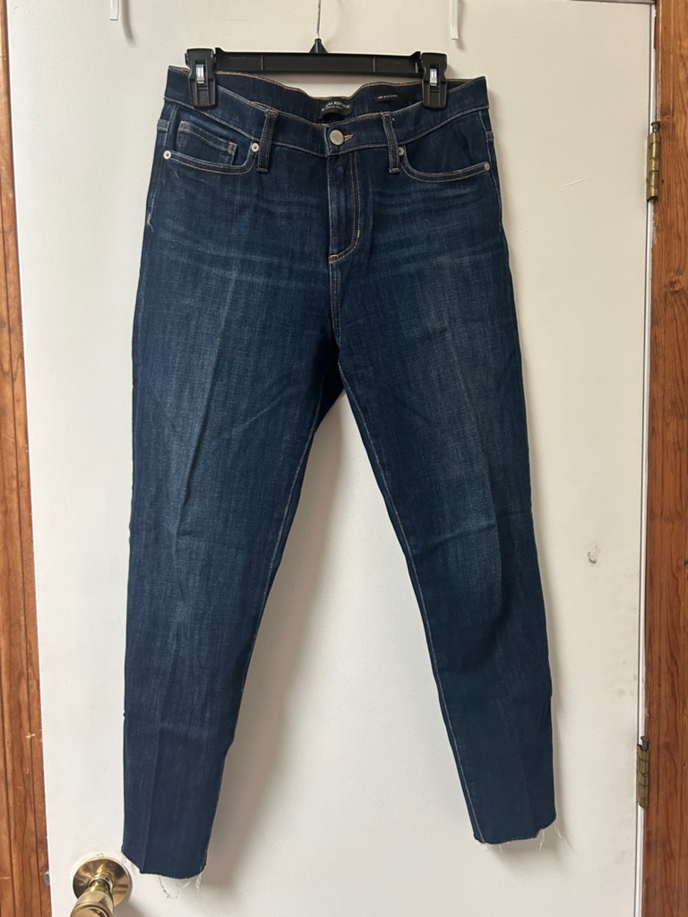 Banana Republic Women's Dark Indigo Mid-Rise Skinny Jeans